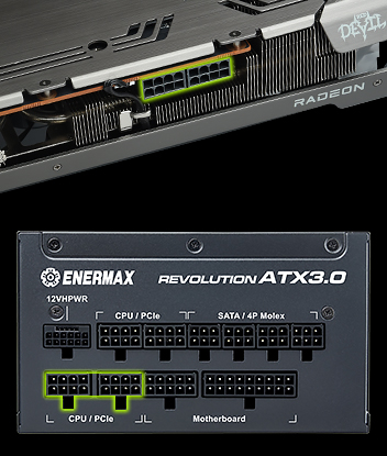ENERMAX REVOLUTION ATX 3.0 1000W POWER SUPPLY